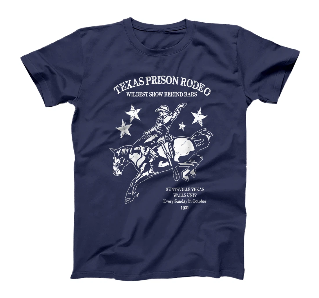 Texas Prison Rodeo Cowboy Western T-Shirt
