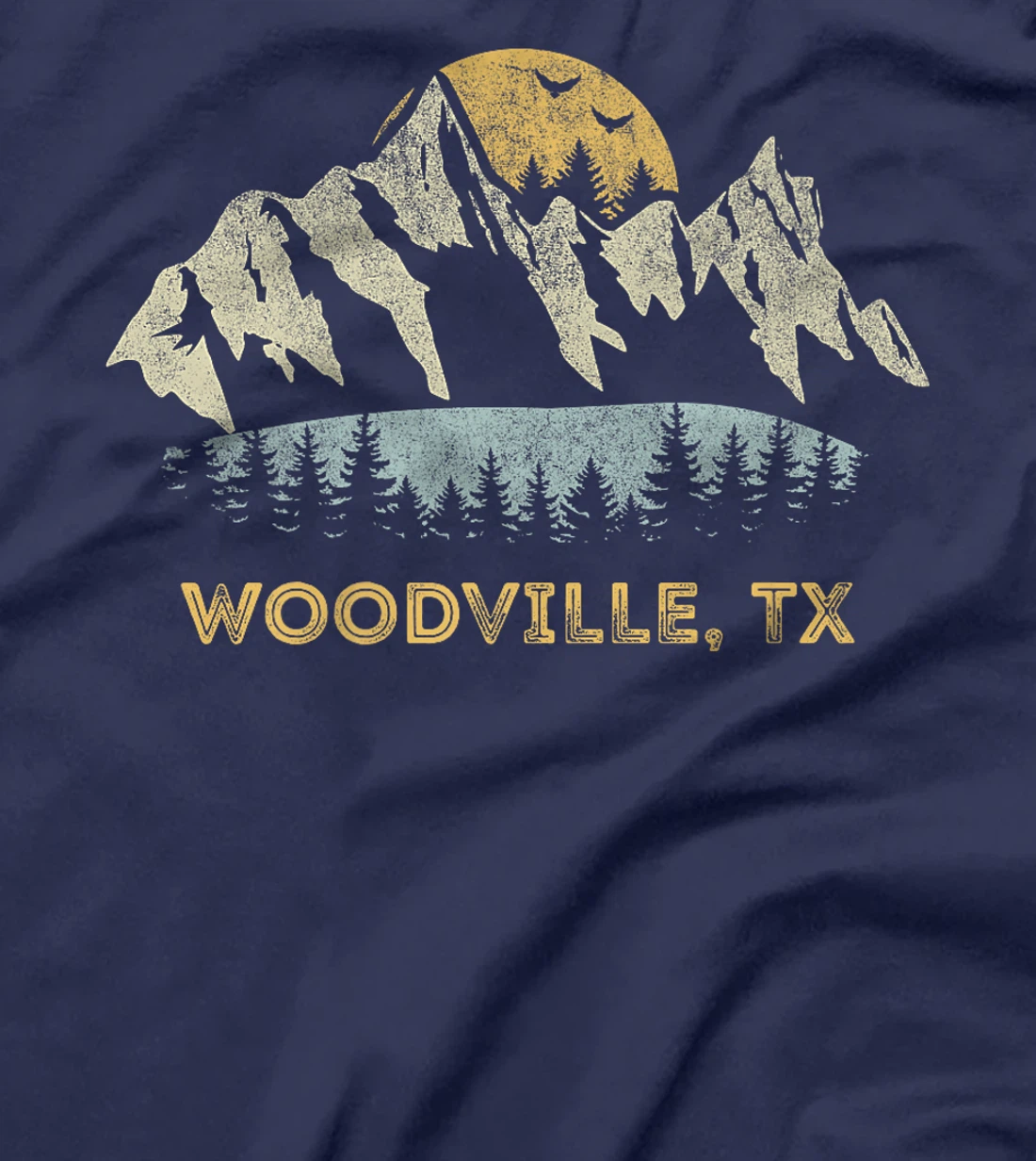 Woodville Texas Mountain Sunset Sunrise TX Premium T-Shirt