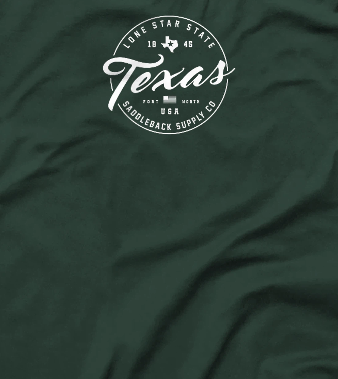 Saddleback ol' Texas White Logo Lightweight Classic Fit T-Shirt