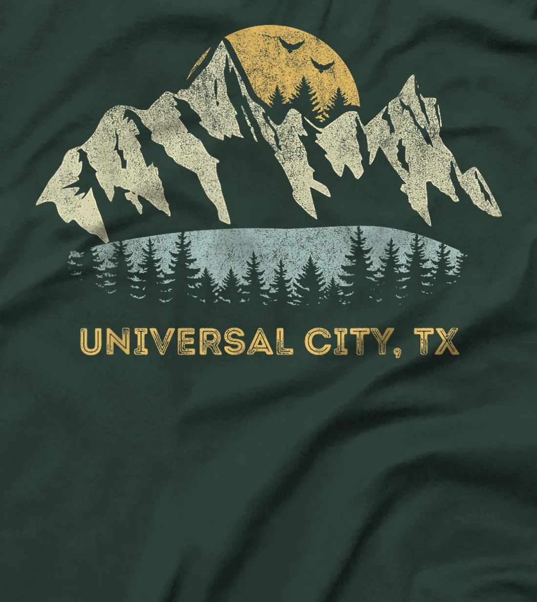 Universal City Texas Mountain Sunset Sunrise TX T-Shirt