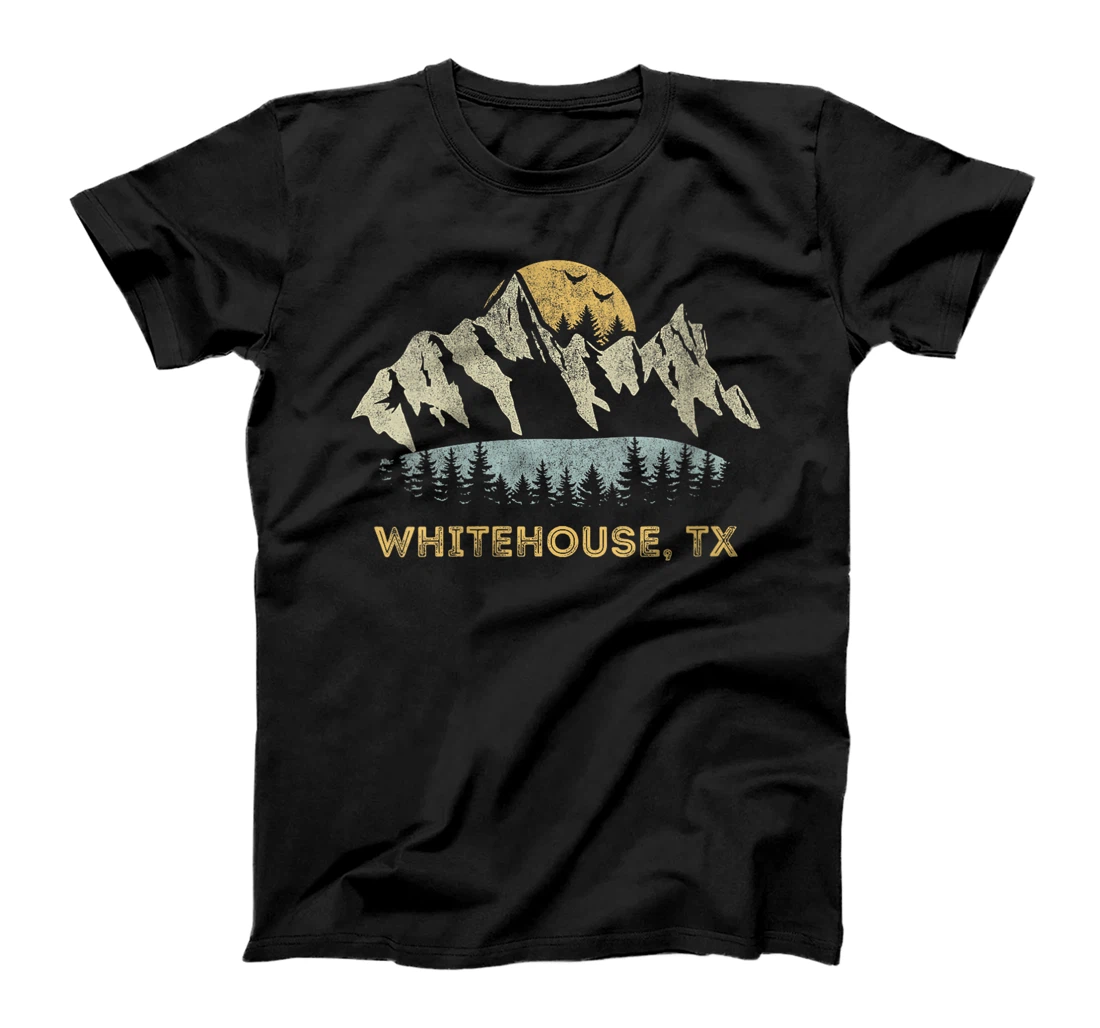 Womens Whitehouse Texas Mountain Sunset Sunrise TX T-Shirt