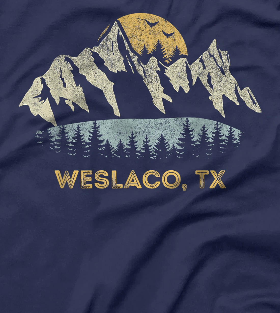 Weslaco Texas Mountain Sunset Sunrise TX T-Shirt