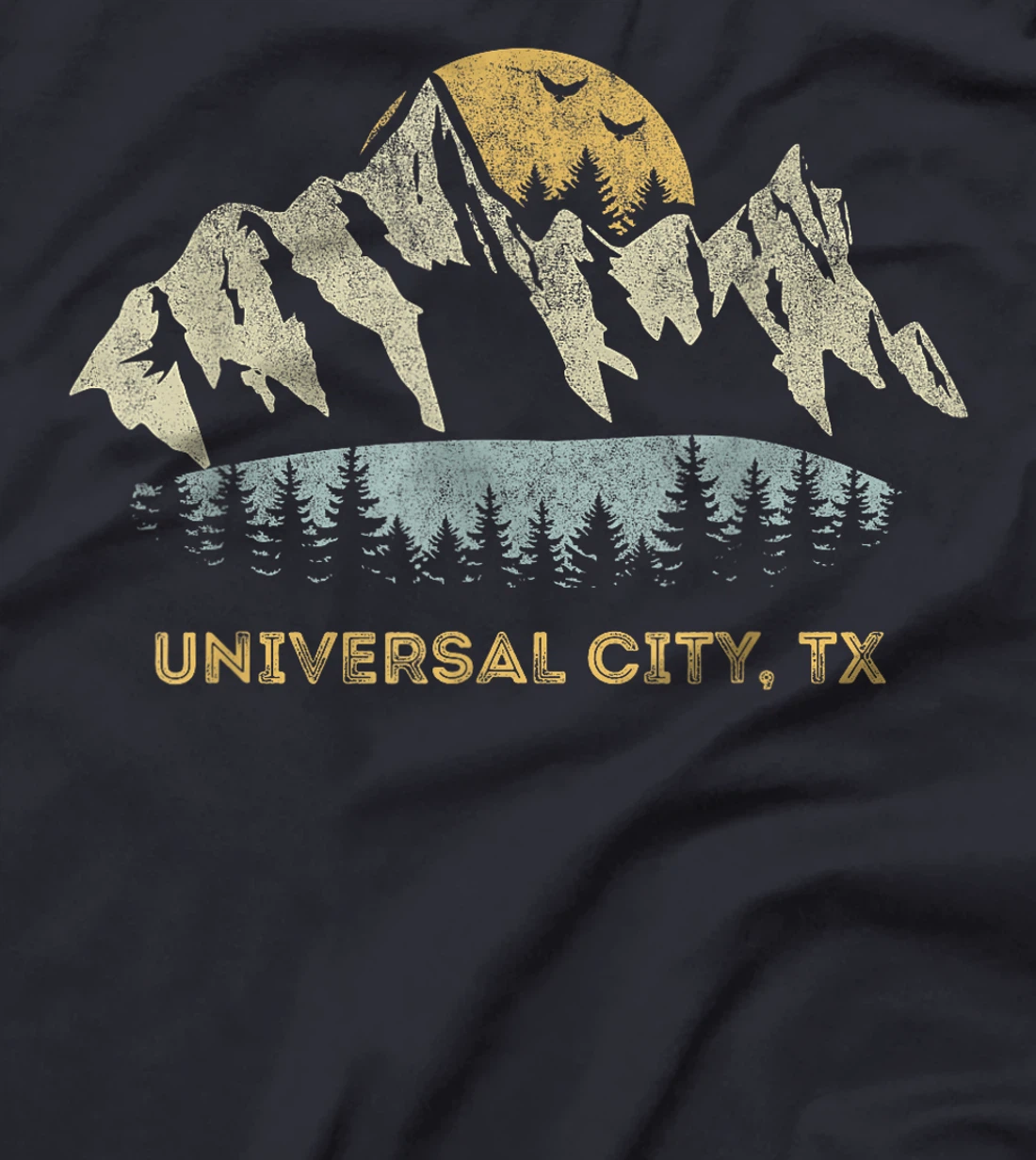 Universal City Texas Mountain Sunset Sunrise TX T-Shirt
