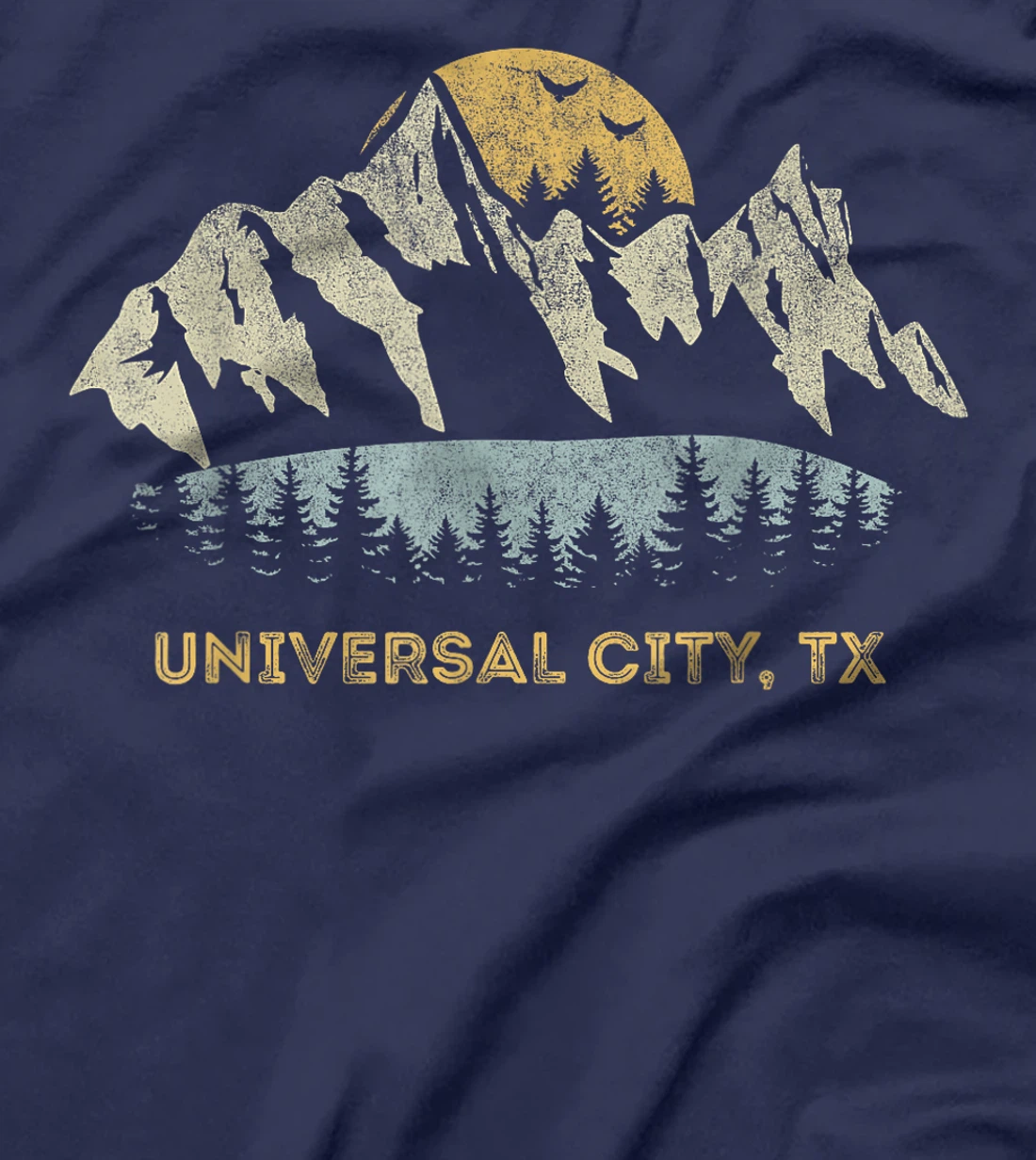 Universal City Texas Mountain Sunset Sunrise TX T-Shirt
