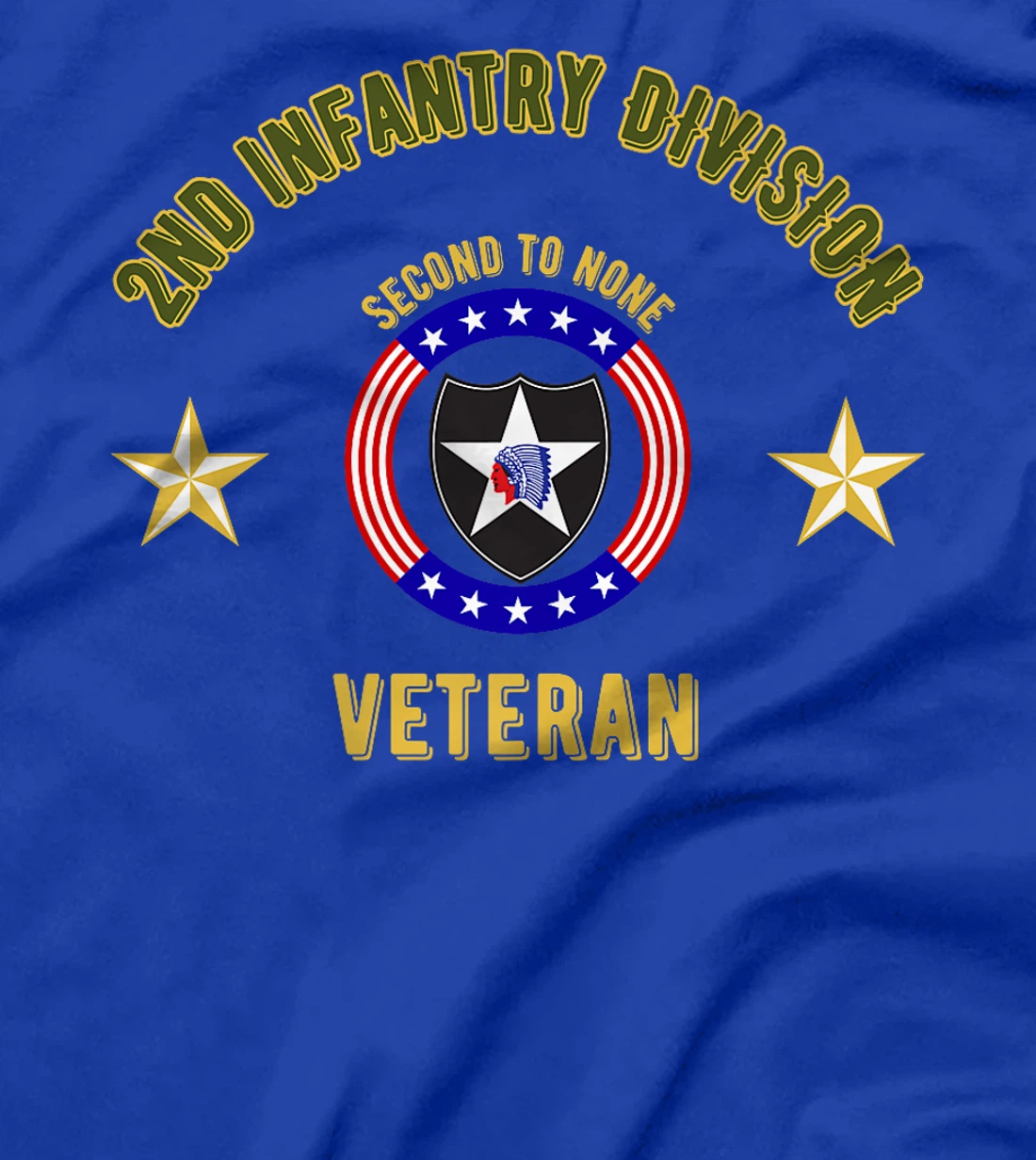 Womens 2nd Infantry Division South Korea Veteran Fourth Infantry T-Shirt