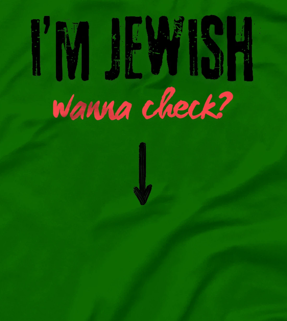I'm Jewish - Wanna Check? Israeli Pride and Audacity Premium T-Shirt