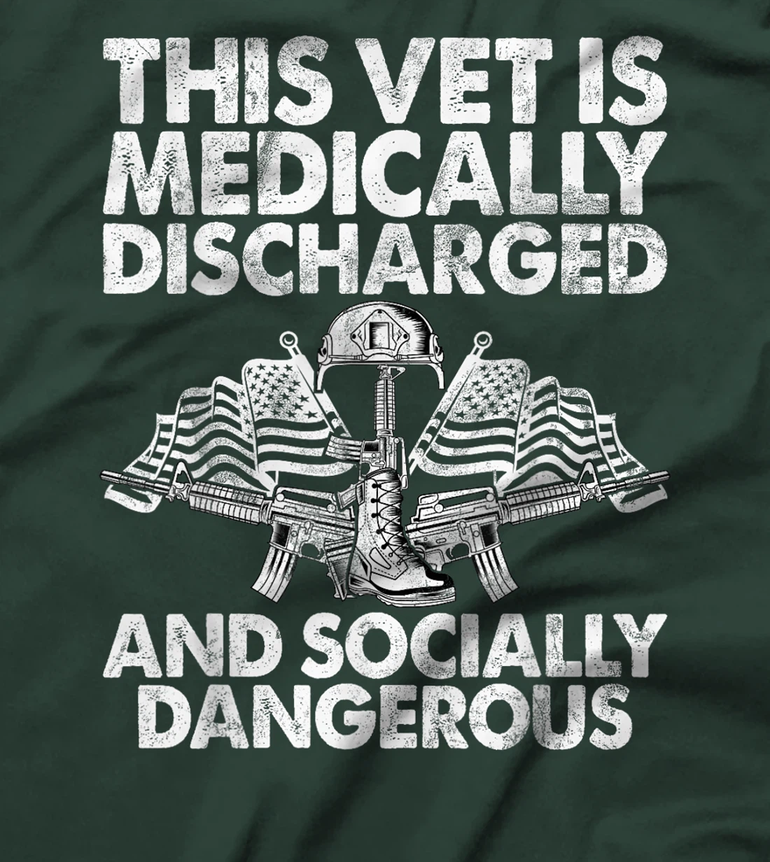 This Vet is Medically Discharged Veteran T-Shirt