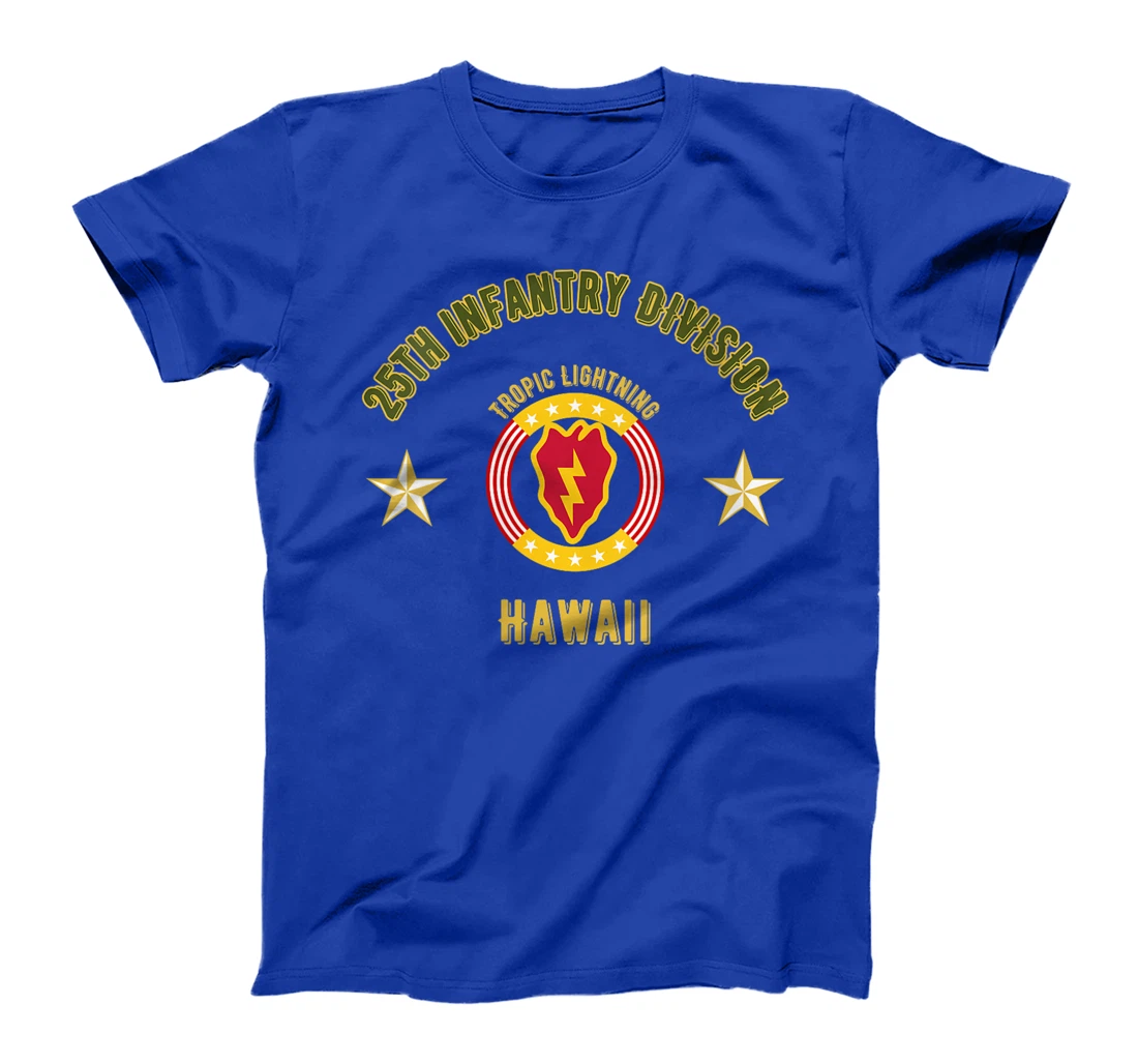 Womens 25th Infantry Division Hawaii Veteran Twenty-fifth Infantry T-Shirt
