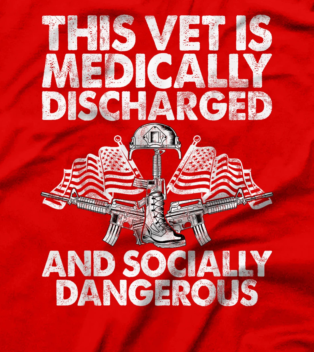 This Vet is Medically Discharged Veteran T-Shirt