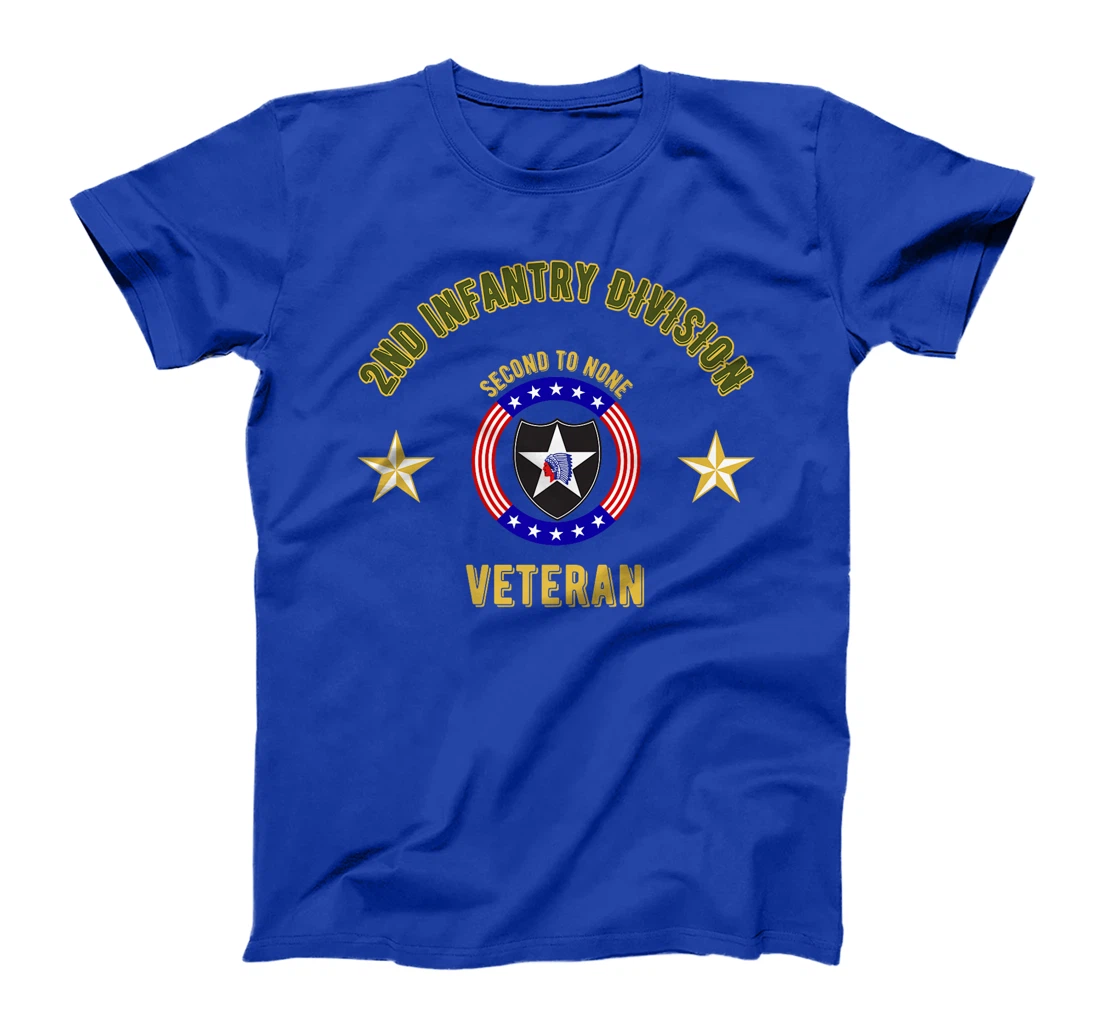 Womens 2nd Infantry Division South Korea Veteran Fourth Infantry T-Shirt