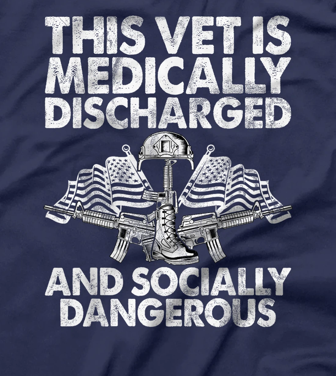 This Vet is Medically Discharged Veteran T-Shirt
