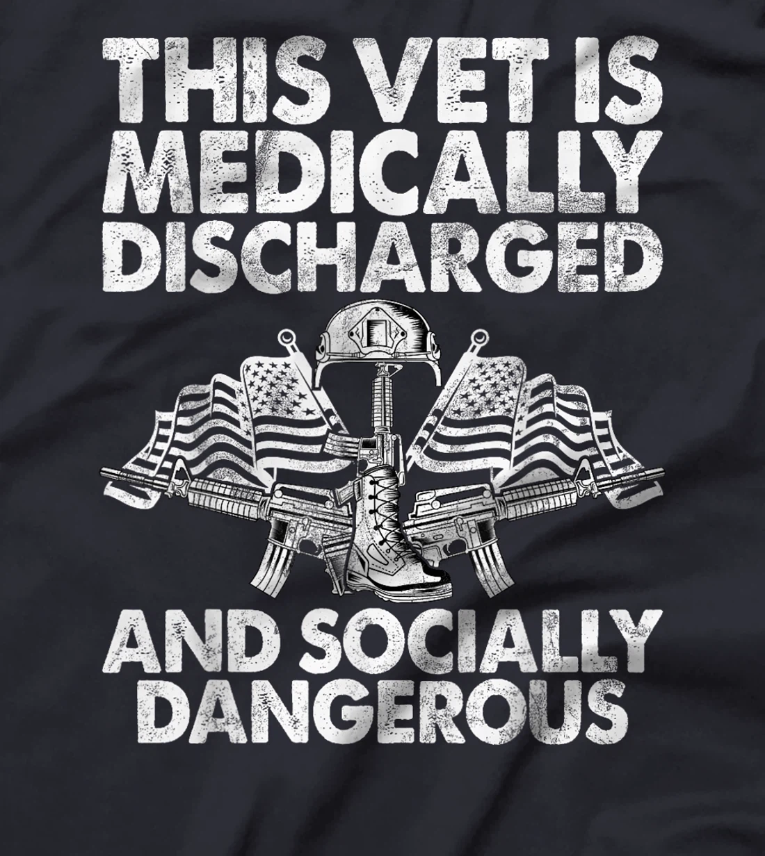 This Vet is Medically Discharged Veteran T-Shirt