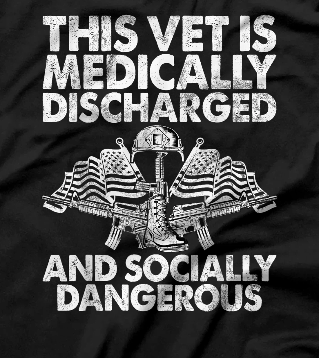 This Vet is Medically Discharged Veteran T-Shirt