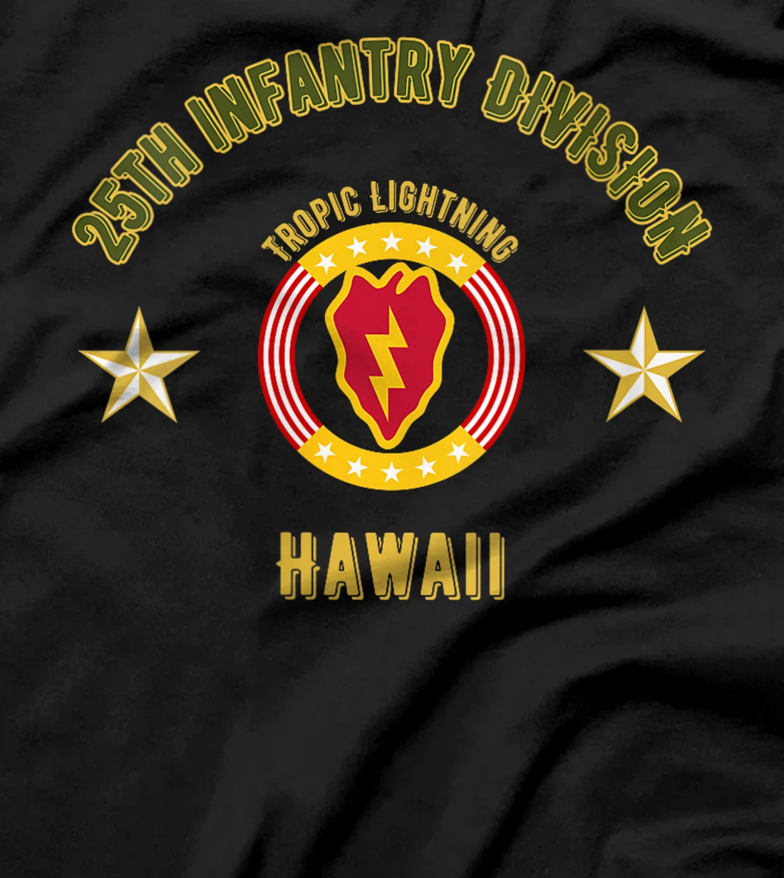 Womens 25th Infantry Division Hawaii Veteran Twenty-fifth Infantry T-Shirt