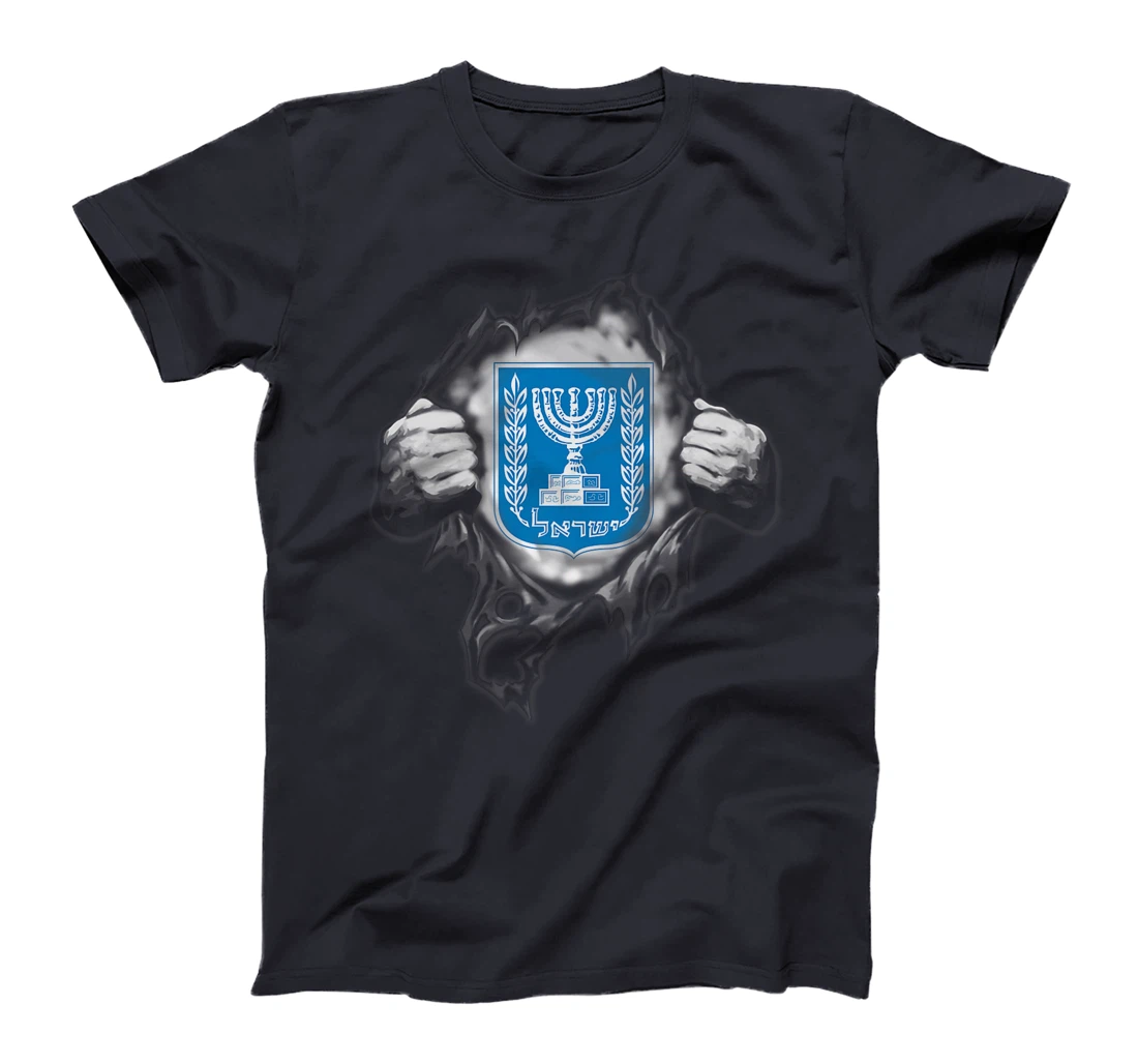Supper Israel Flag, Israel Country Premium T-Shirt