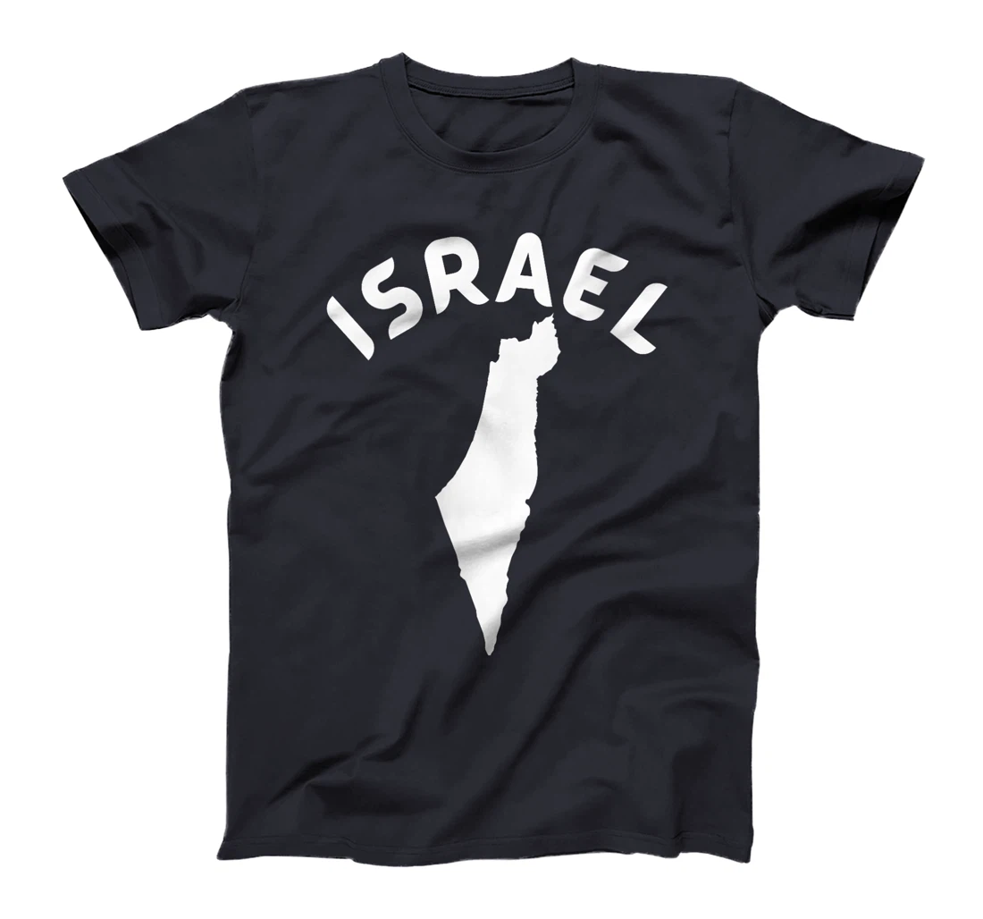 Womens Map of Israel Holy Land T-Shirt