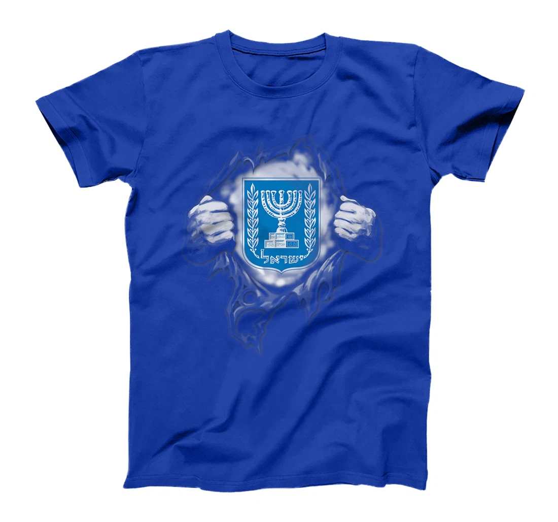 Supper Israel Flag, Israel Country Premium T-Shirt