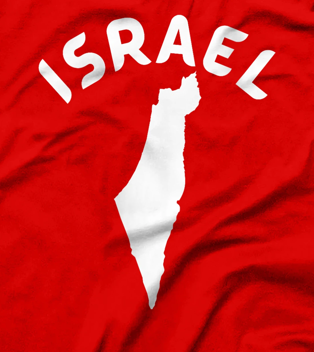 Womens Map of Israel Holy Land T-Shirt