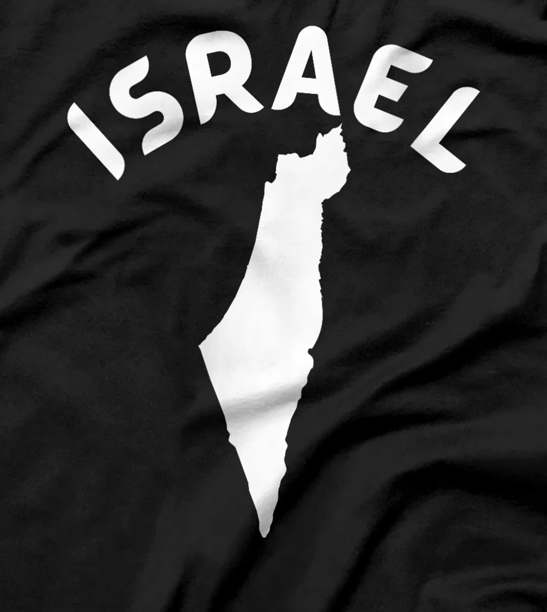 Womens Map of Israel Holy Land T-Shirt