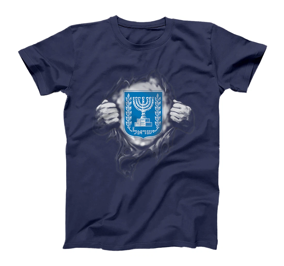 Supper Israel Flag, Israel Country Premium T-Shirt