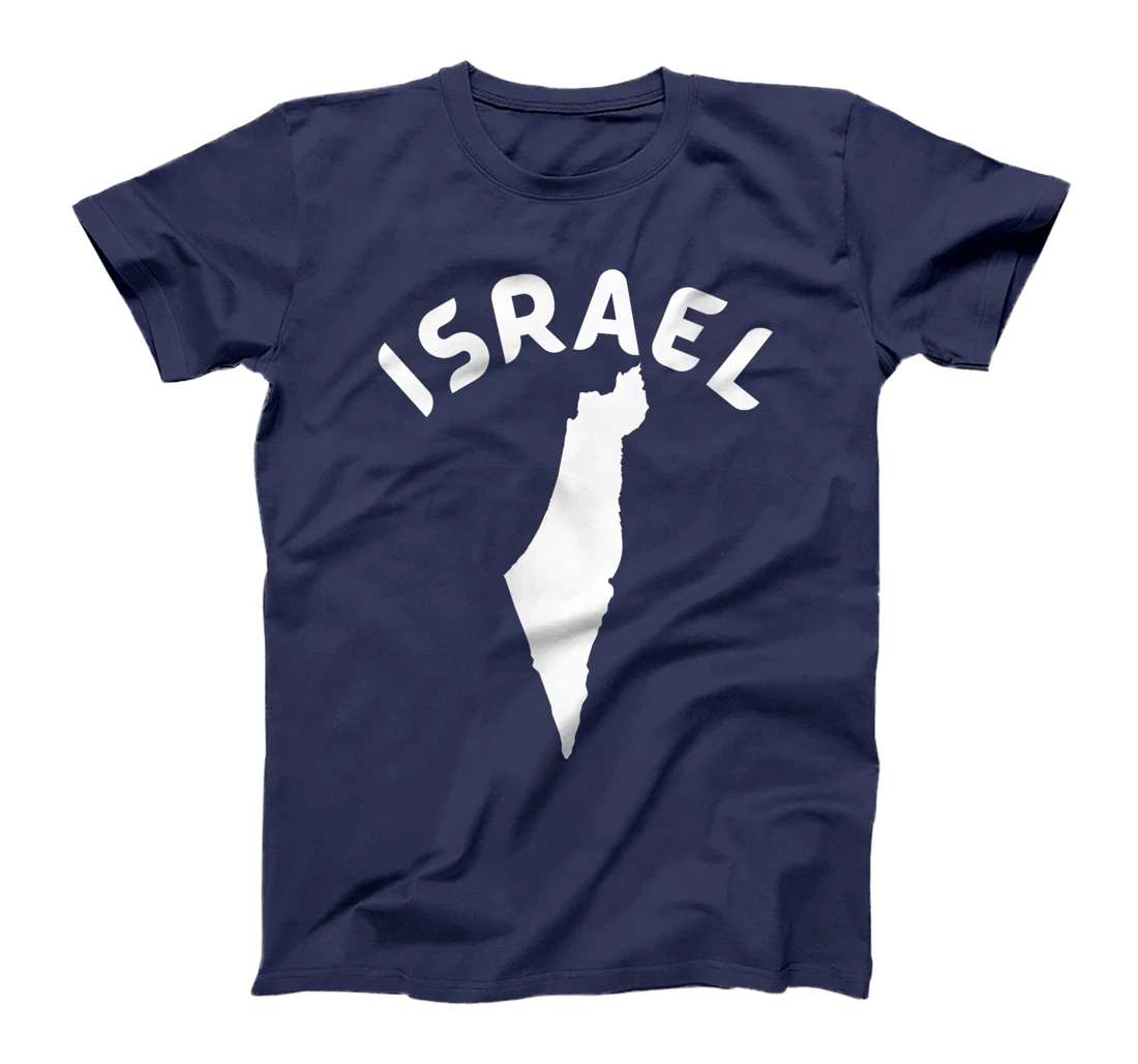 Womens Map of Israel Holy Land T-Shirt