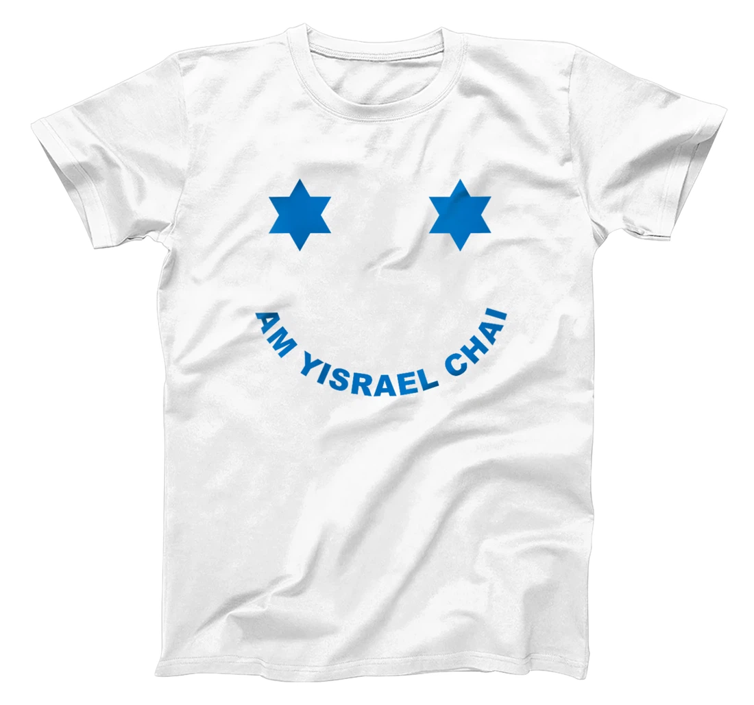 Womens Show your Israel Spirt and SMILE T-Shirt