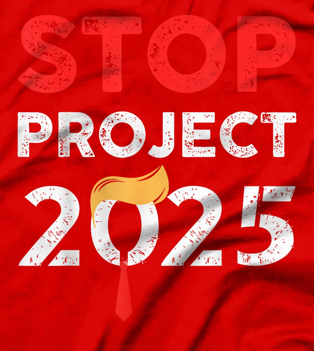 Womens Stop Project 2025 Trump's Project Anti Trump T-Shirt