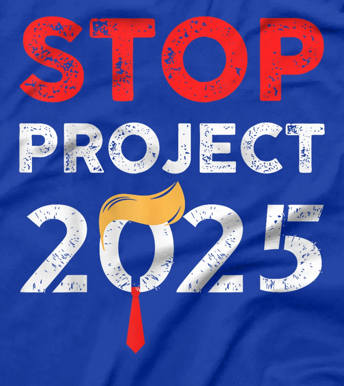 Womens Stop Project 2025 Trump's Project Anti Trump T-Shirt