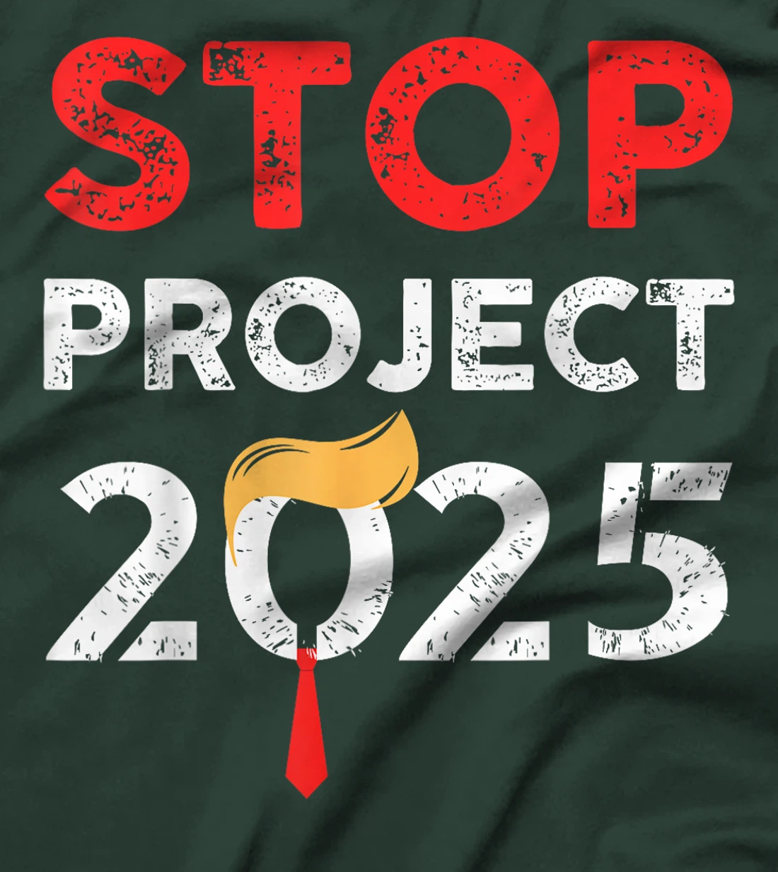 Womens Stop Project 2025 Trump's Project Anti Trump T-Shirt