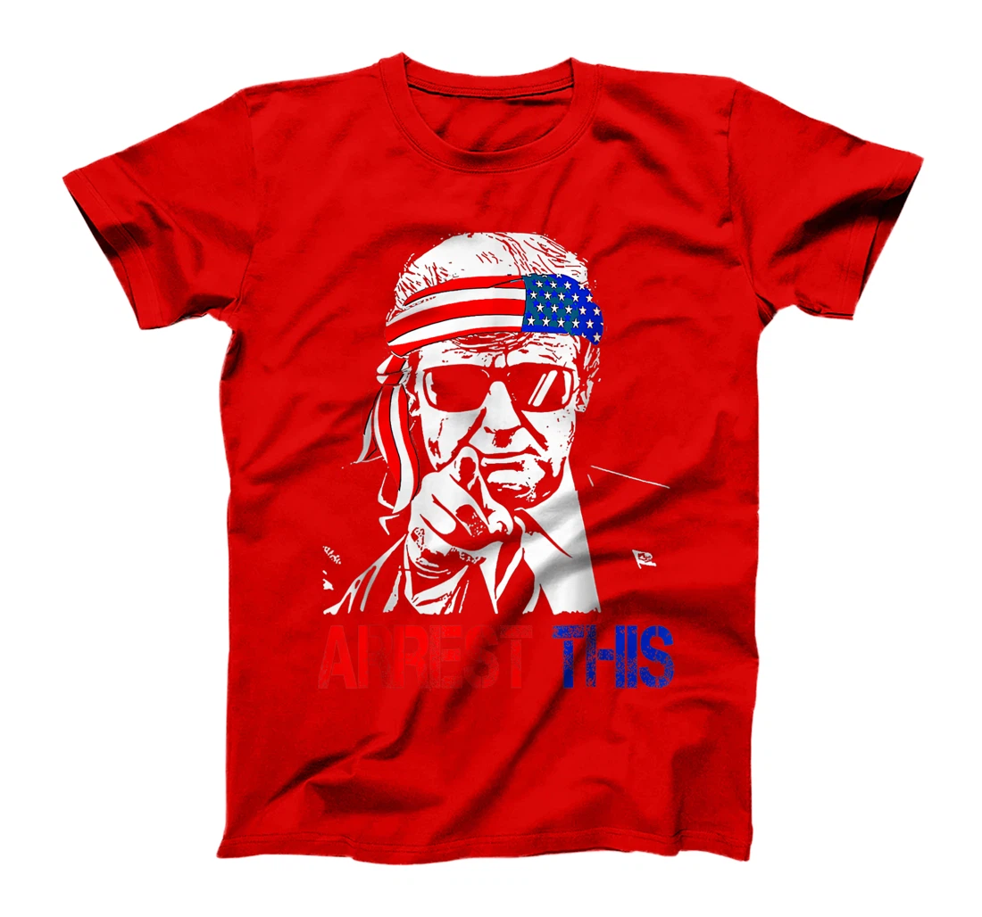 Trump Arrest This American Flag 4th Of July T-Shirt
