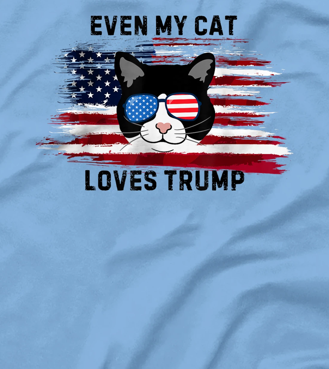Even my cat loves Trump The Felon 2024 US Election T-Shirt