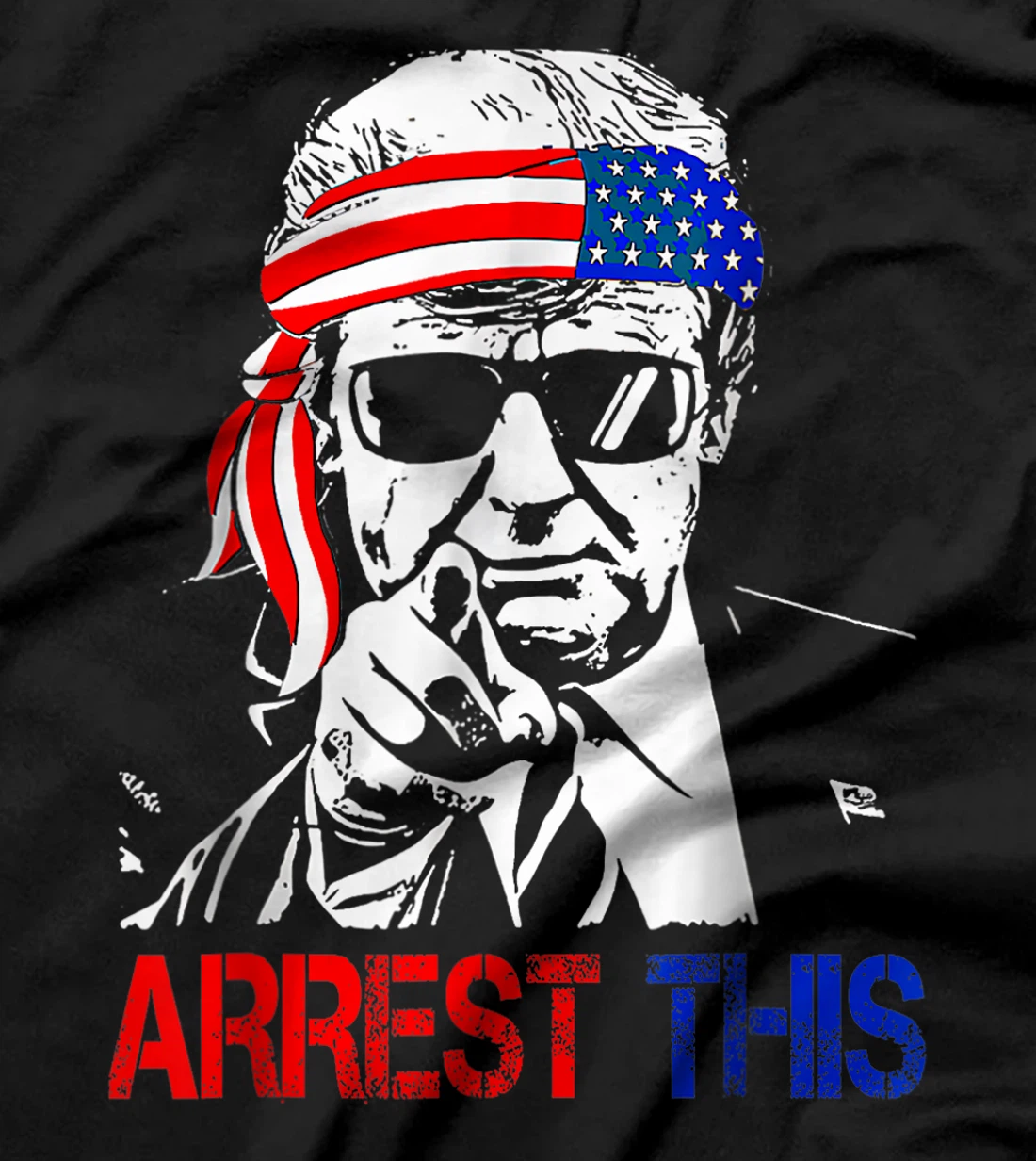 Trump Arrest This American Flag 4th Of July T-Shirt