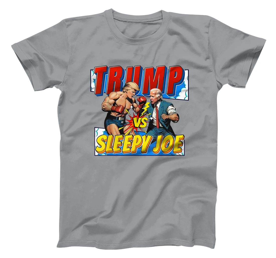 Trump VS Sleepy Joe Funny Presidential Debate Trump 2024 T-Shirt