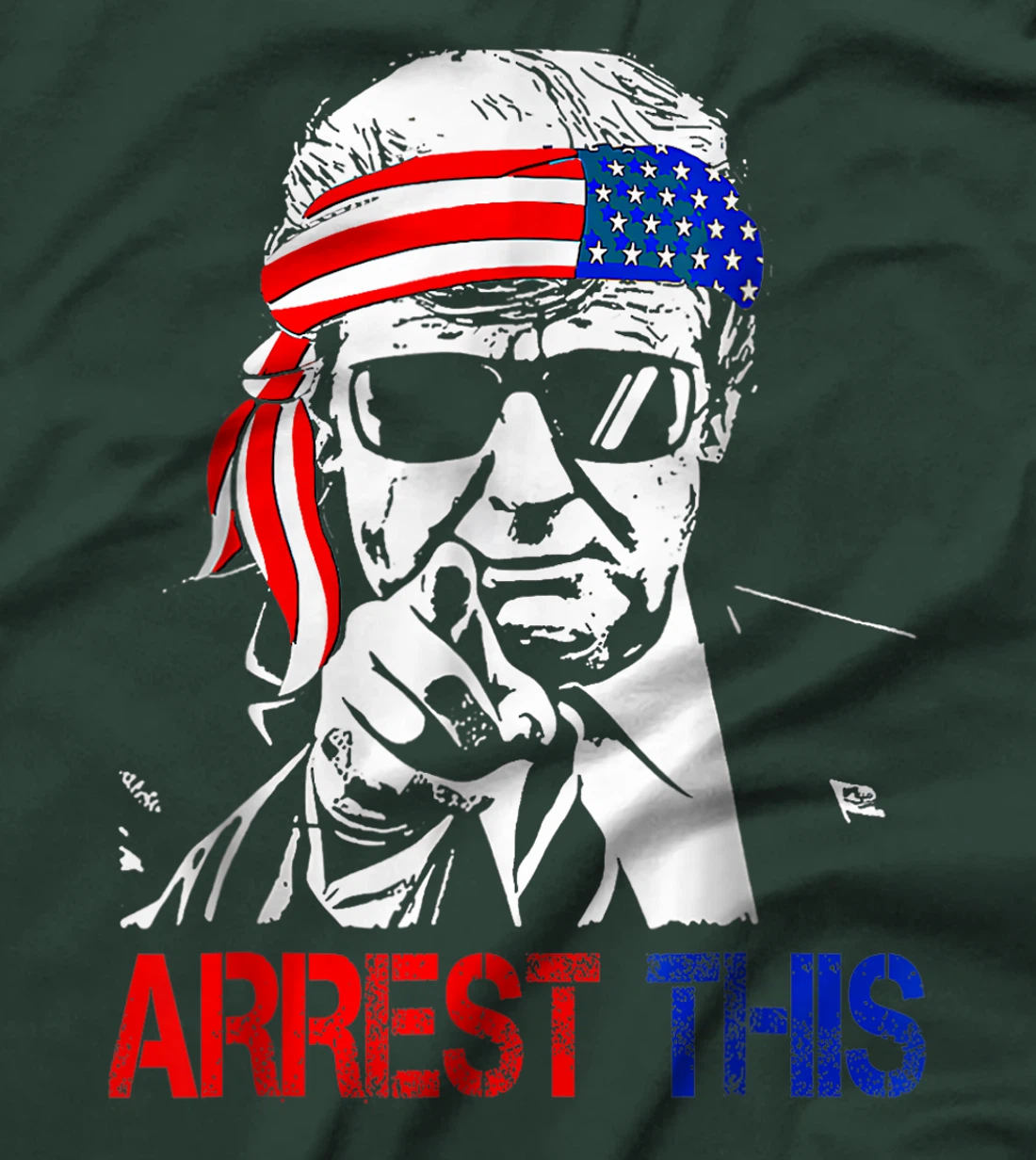 Trump Arrest This American Flag 4th Of July T-Shirt