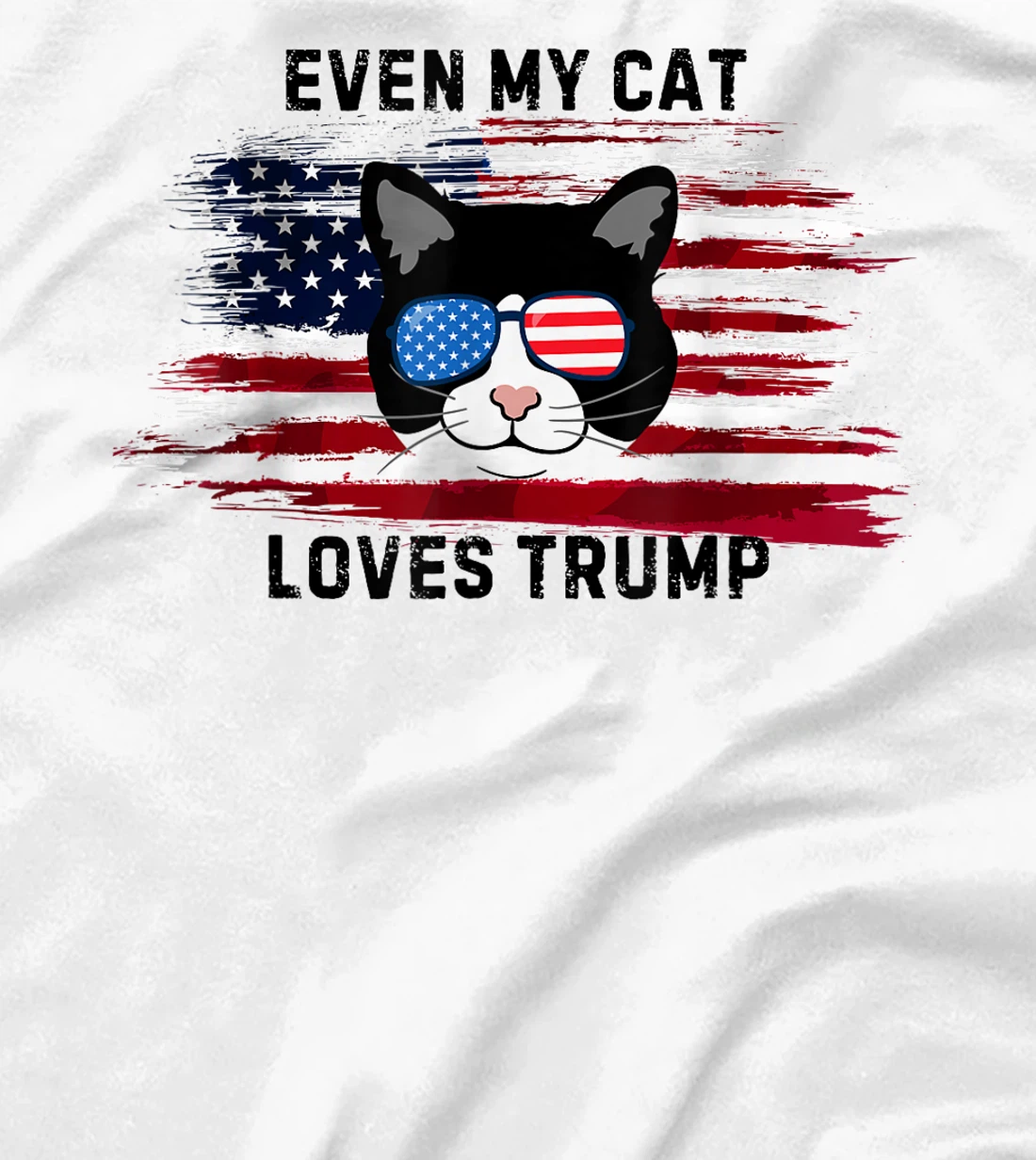 Even my cat loves Trump The Felon 2024 US Election T-Shirt