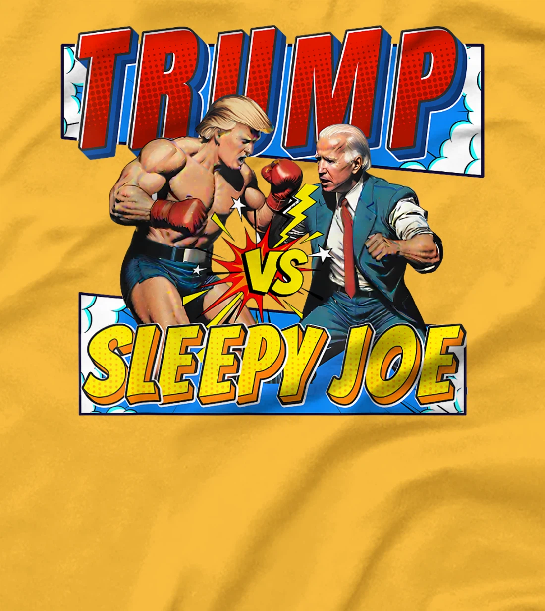 Trump VS Sleepy Joe Funny Presidential Debate Trump 2024 T-Shirt