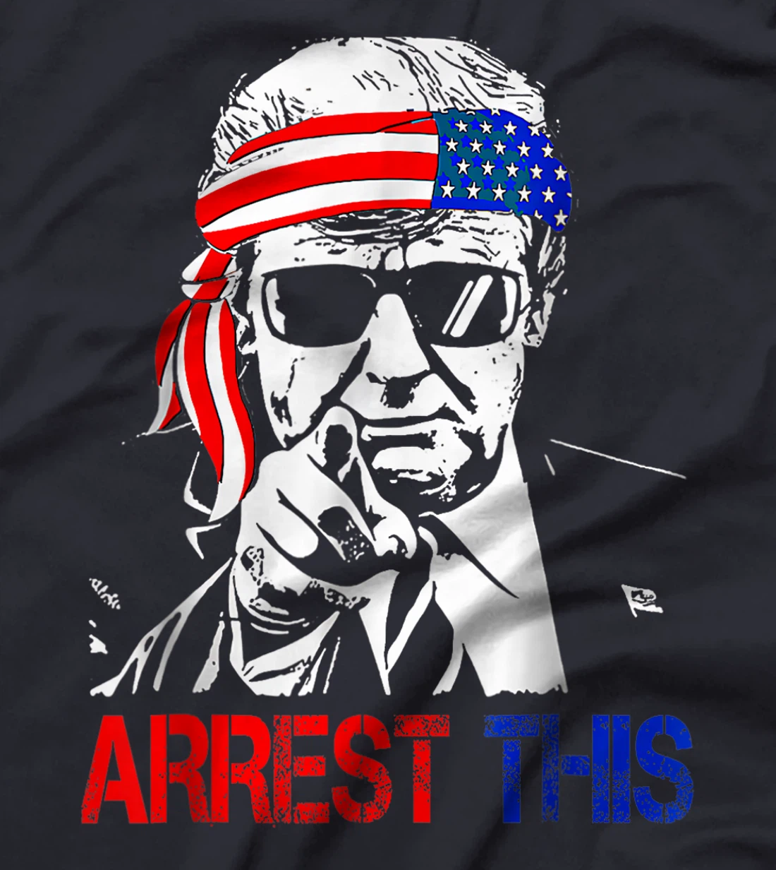 Trump Arrest This American Flag 4th Of July T-Shirt