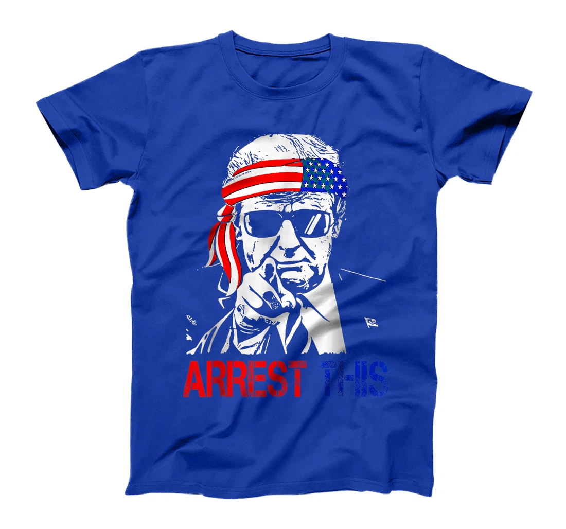 Trump Arrest This American Flag 4th Of July T-Shirt