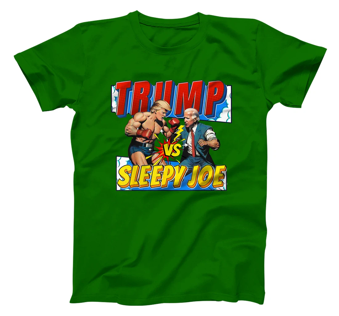 Trump VS Sleepy Joe Funny Presidential Debate Trump 2024 T-Shirt