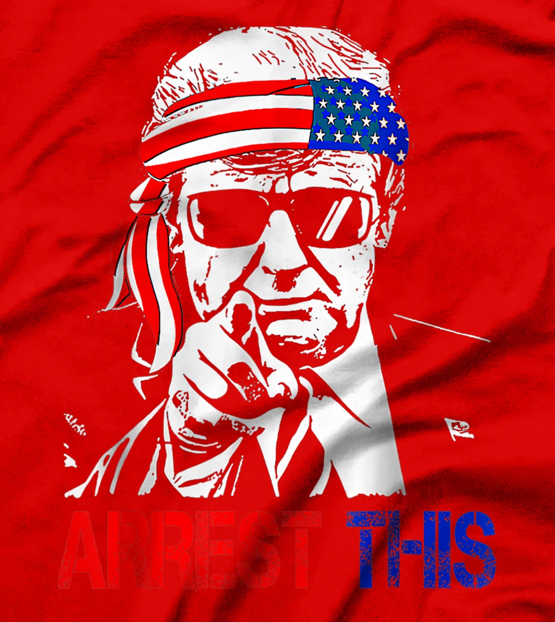 Trump Arrest This American Flag 4th Of July T-Shirt