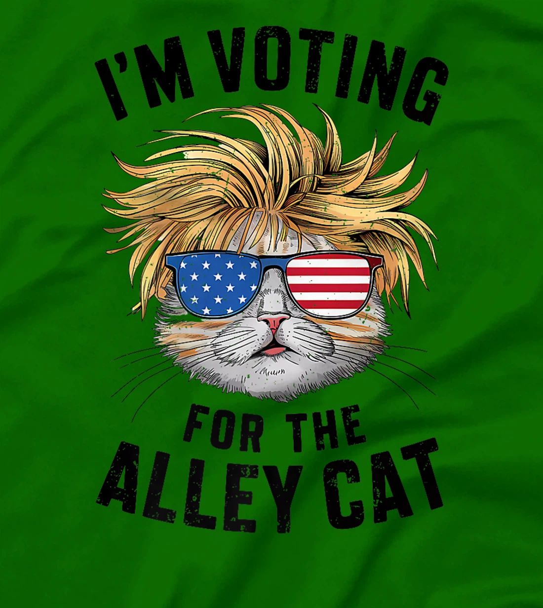 I'm Voting For The Alley Cat 2024 Pro Trump 2024 Funny Biden Premium T-Shirt
