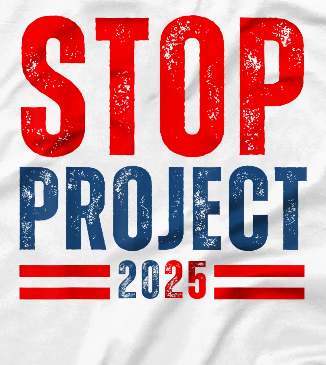 Stop Project 2025 Trump's Project Anti Trump T-Shirt