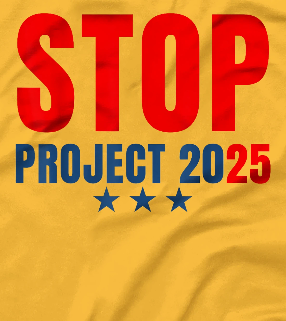 Stop Project 2025 Trump's Project Anti Trump T-Shirt