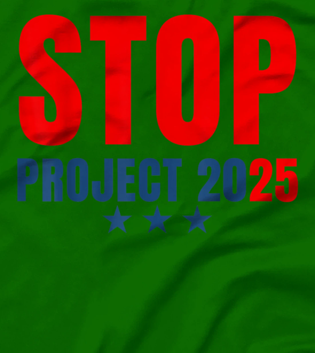 Stop Project 2025 Trump's Project Anti Trump T-Shirt