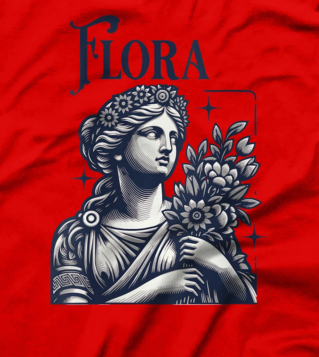 Womens Flora Ancient Roman Goddess T-Shirt
