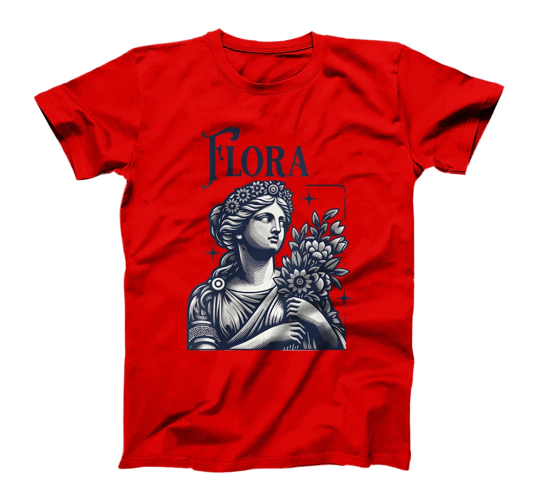 Womens Flora Ancient Roman Goddess T-Shirt