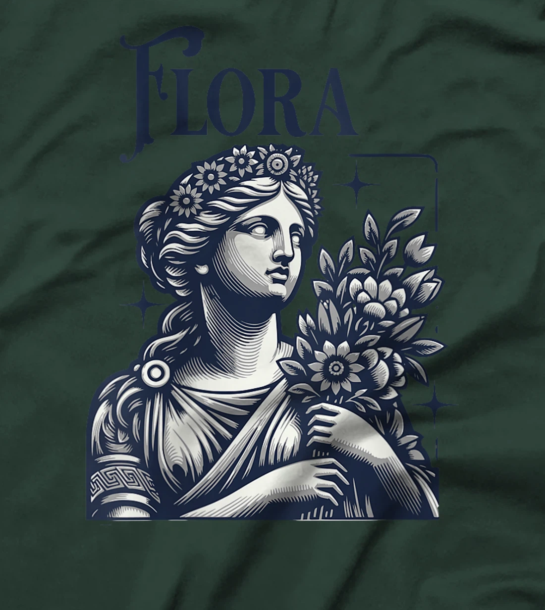 Womens Flora Ancient Roman Goddess T-Shirt