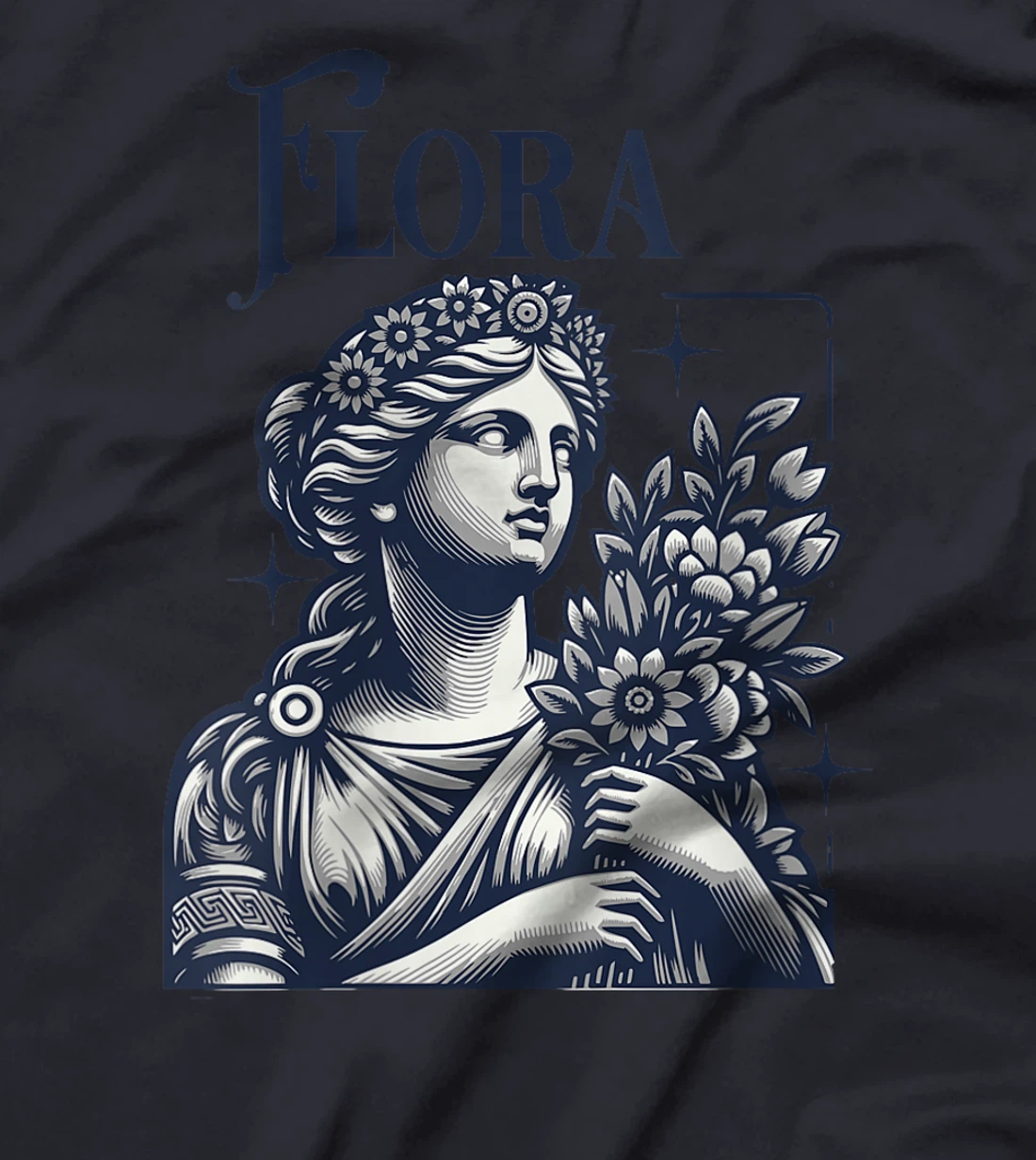 Womens Flora Ancient Roman Goddess T-Shirt