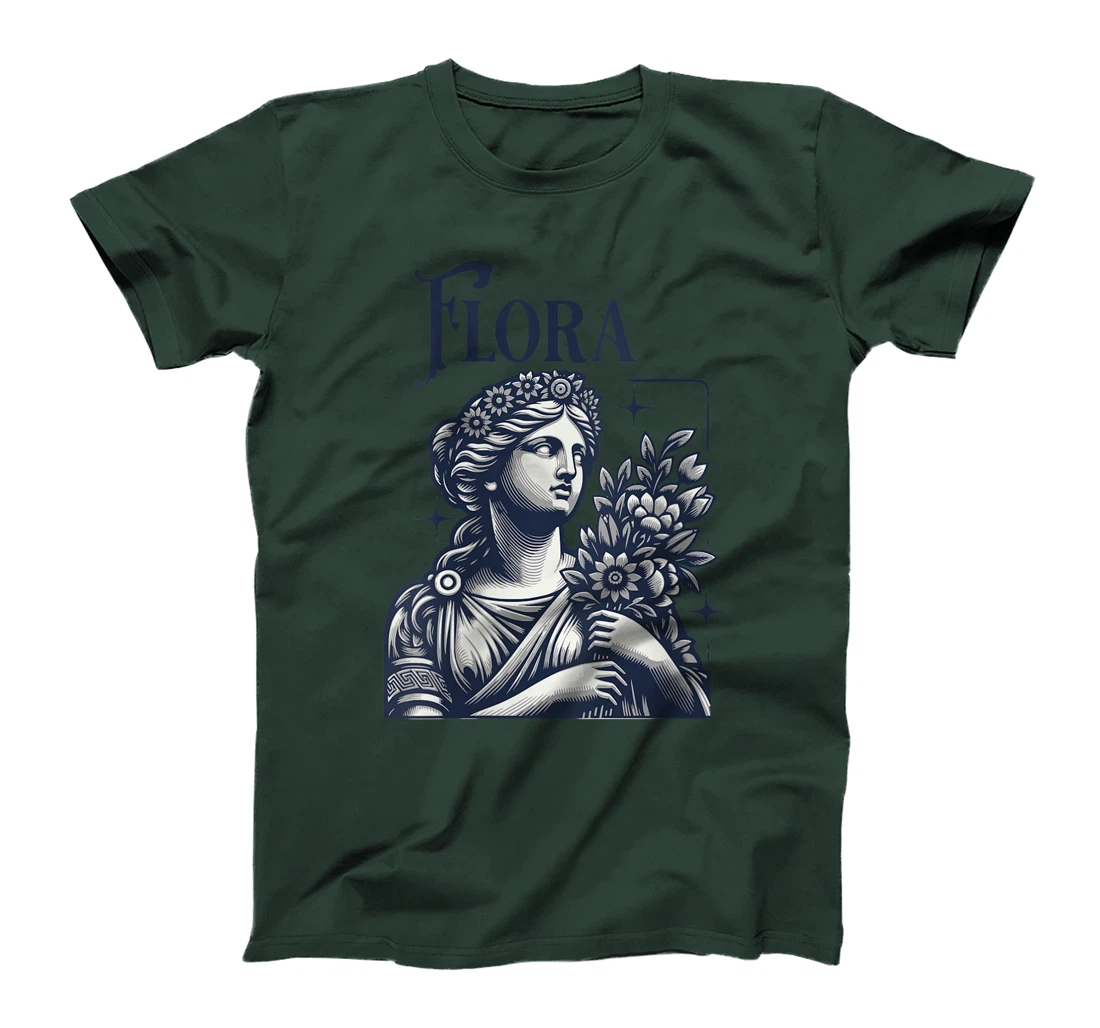 Womens Flora Ancient Roman Goddess T-Shirt