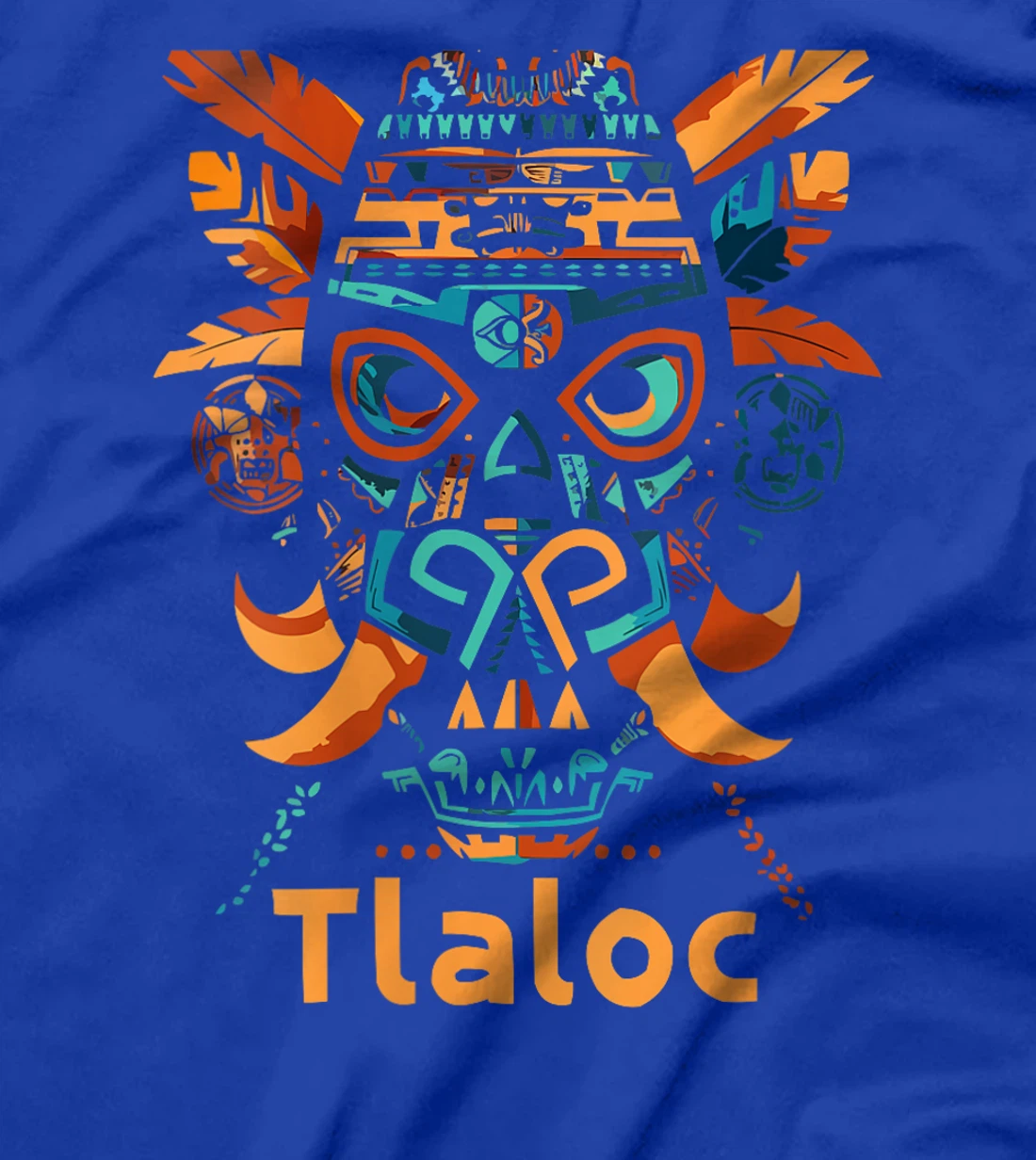 Womens Aztec God Aztec Culture Mayan Indigenous Tlaloc Statue T-Shirt